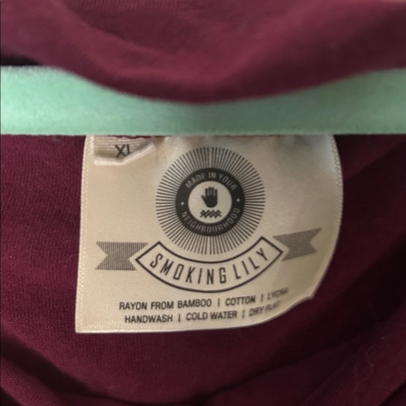 Womens Smoking Lily brand slight cowl neck top - Picture 4 of 4